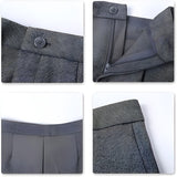 Women's Elegant Business 2 Piece Office Lady Suit Set Work Blazer Pant