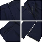 Women's Business Pant Suit Set 2 Piece Slim Fit Blazer Jacket One Button Buckle Closure Lady Work Suit for Office