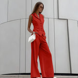 Fashion Casual Vest Vest Trousers Suit Women