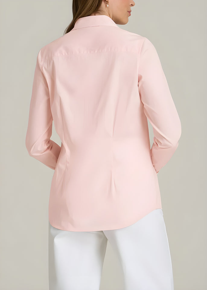 Women's Slim Fit Button Up Women's Tall Shirt Dress Pants Combo – Perfect Pairing for a Sharp, Polished Look