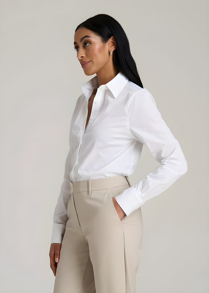 Women's Dress Formal Shirt & Dress Pants Combo – Perfect Pairing for a Sharp, Polished Look