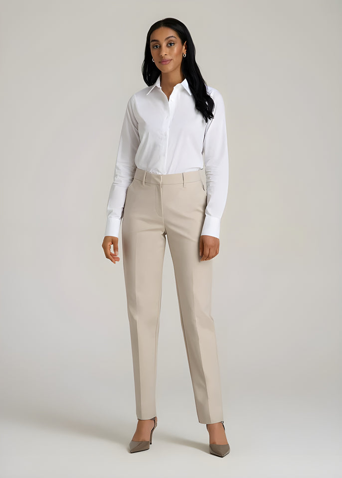 Women's Dress Formal Shirt & Dress Pants Combo – Perfect Pairing for a Sharp, Polished Look