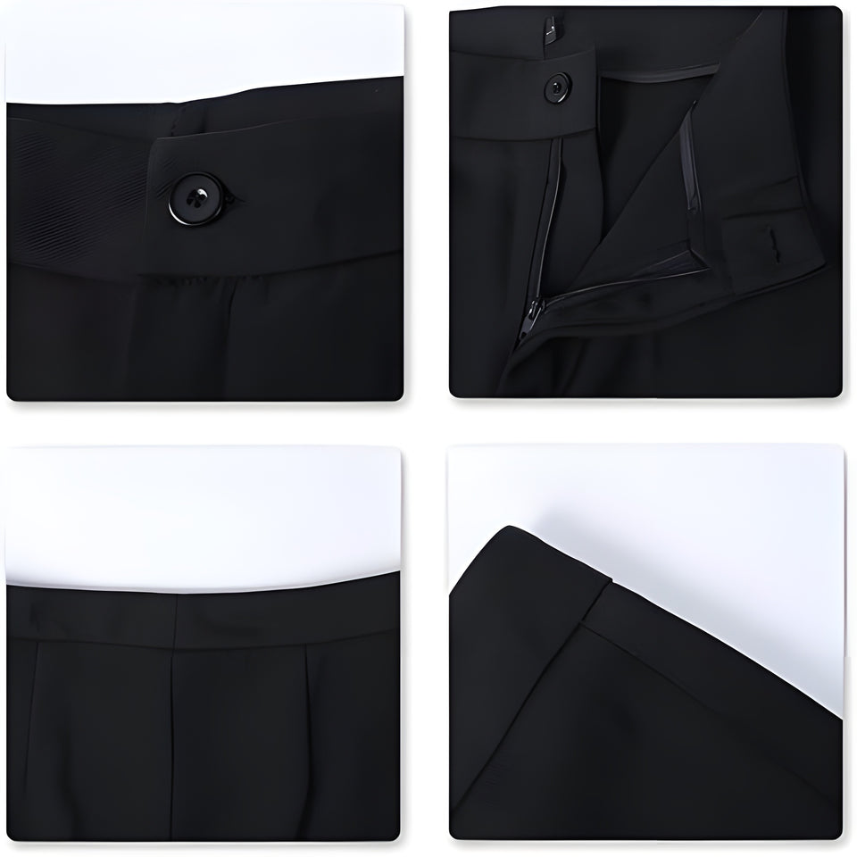 Women's Elegant Business 2 Piece Office Lady Suit Set Work Blazer Pant