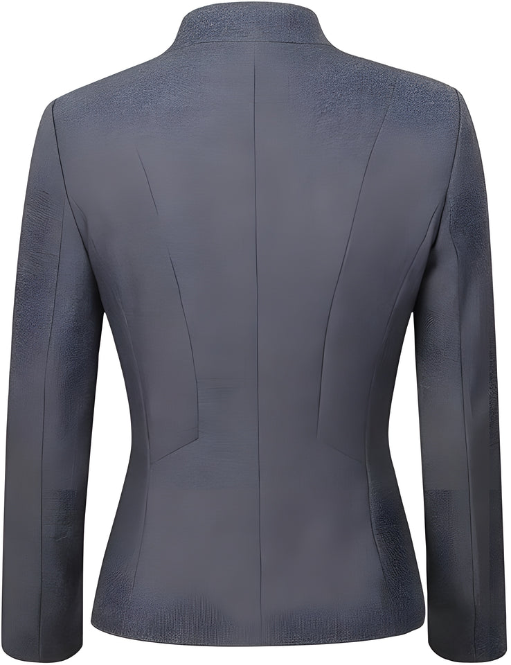Women's Elegant Business 2 Piece Office Lady Suit Set Work Blazer Pant