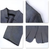 Women's Elegant Business 2 Piece Office Lady Suit Set Work Blazer Pant